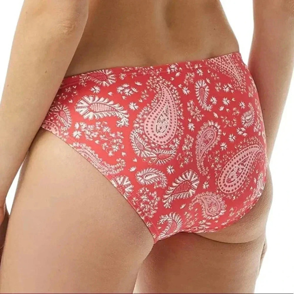 MICHAEL Michael Kors Geranium Paisley Hipster Swim Bikini Bottom Size Small - Picture 2 of 6